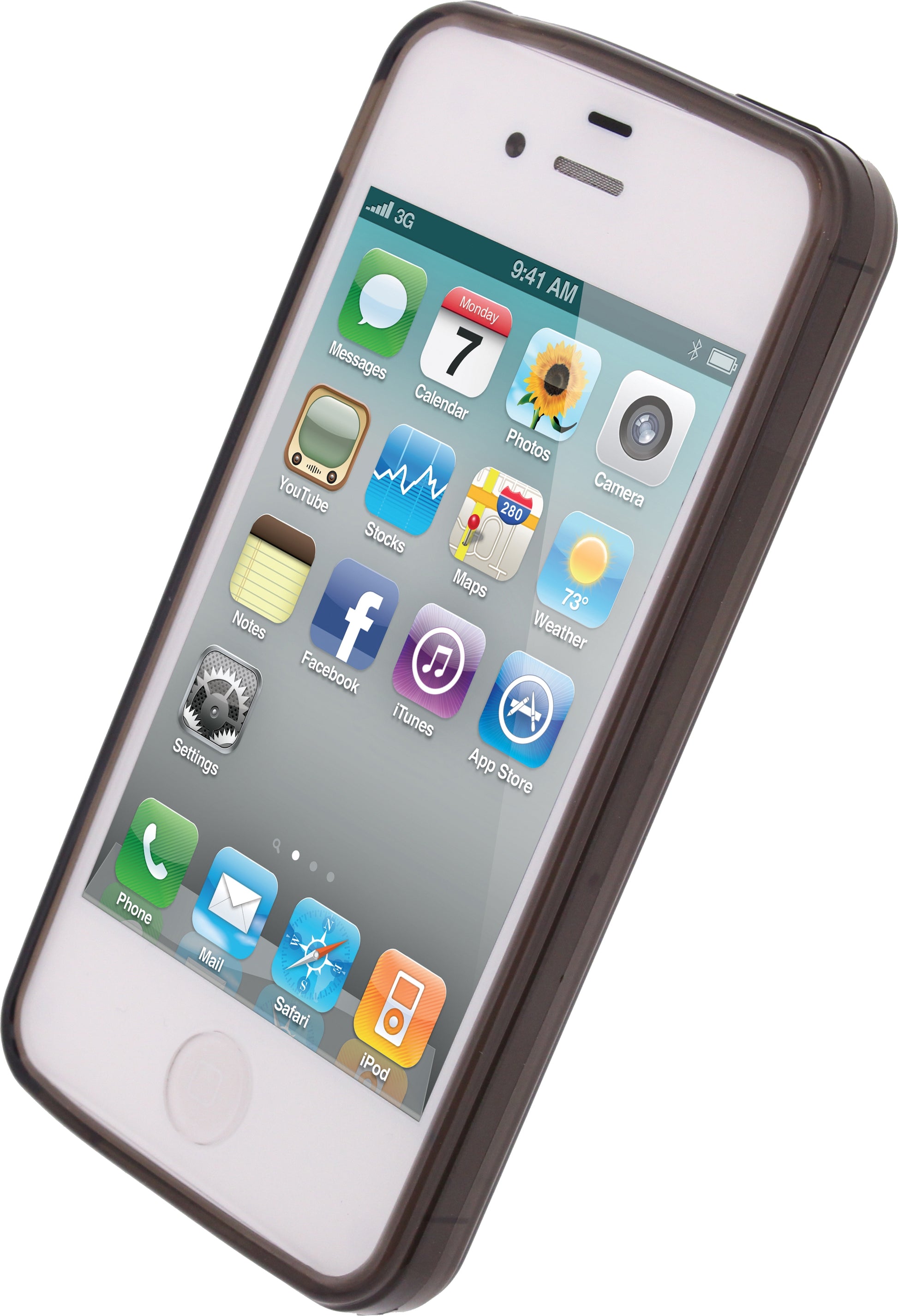 Mobilize Gelly Case Apple Iphone 4/4S Smokey Grey