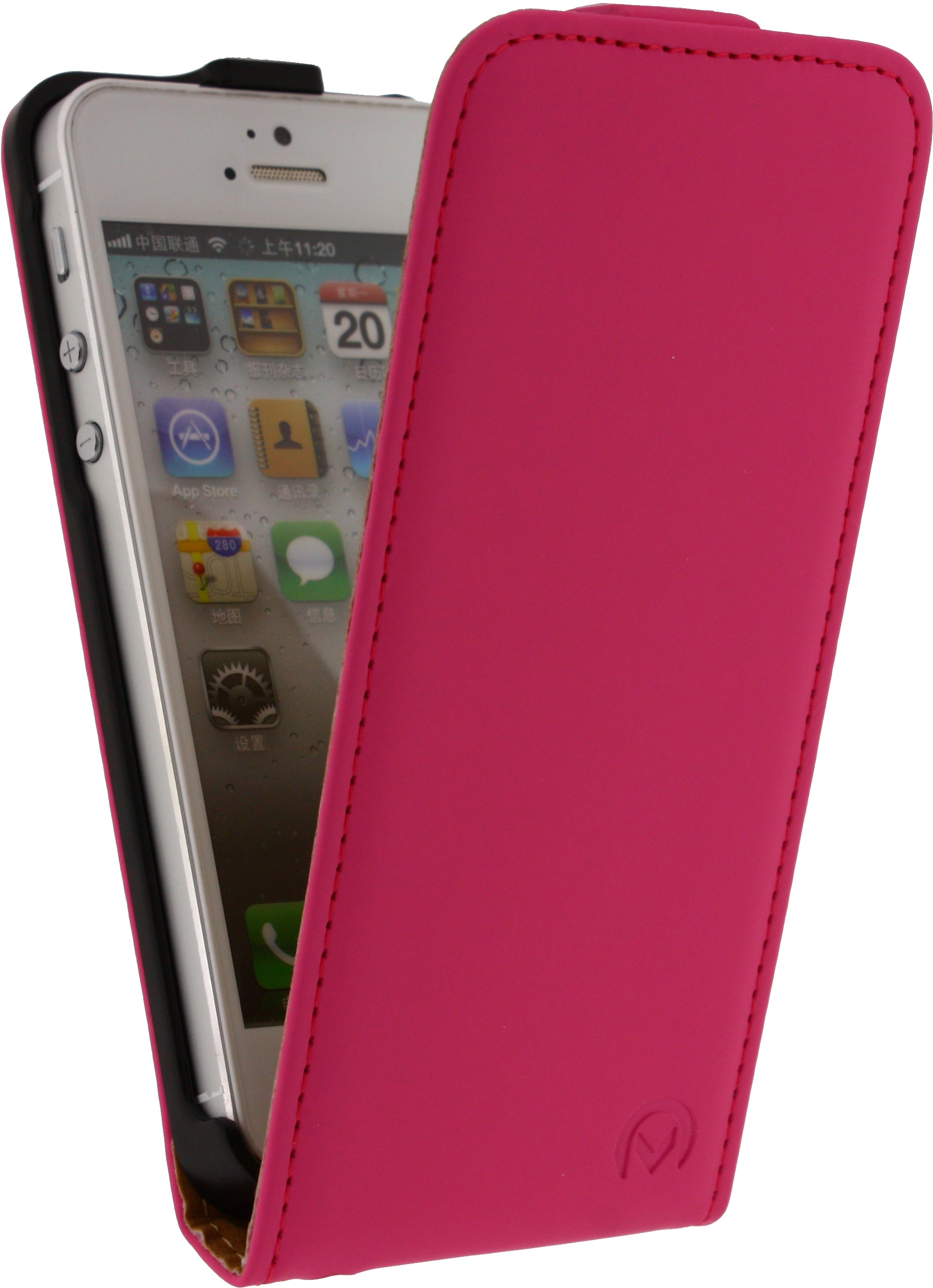 Mobilize Ultra Slim Flip Case Apple Iphone 5/5S/Se Fuchsia