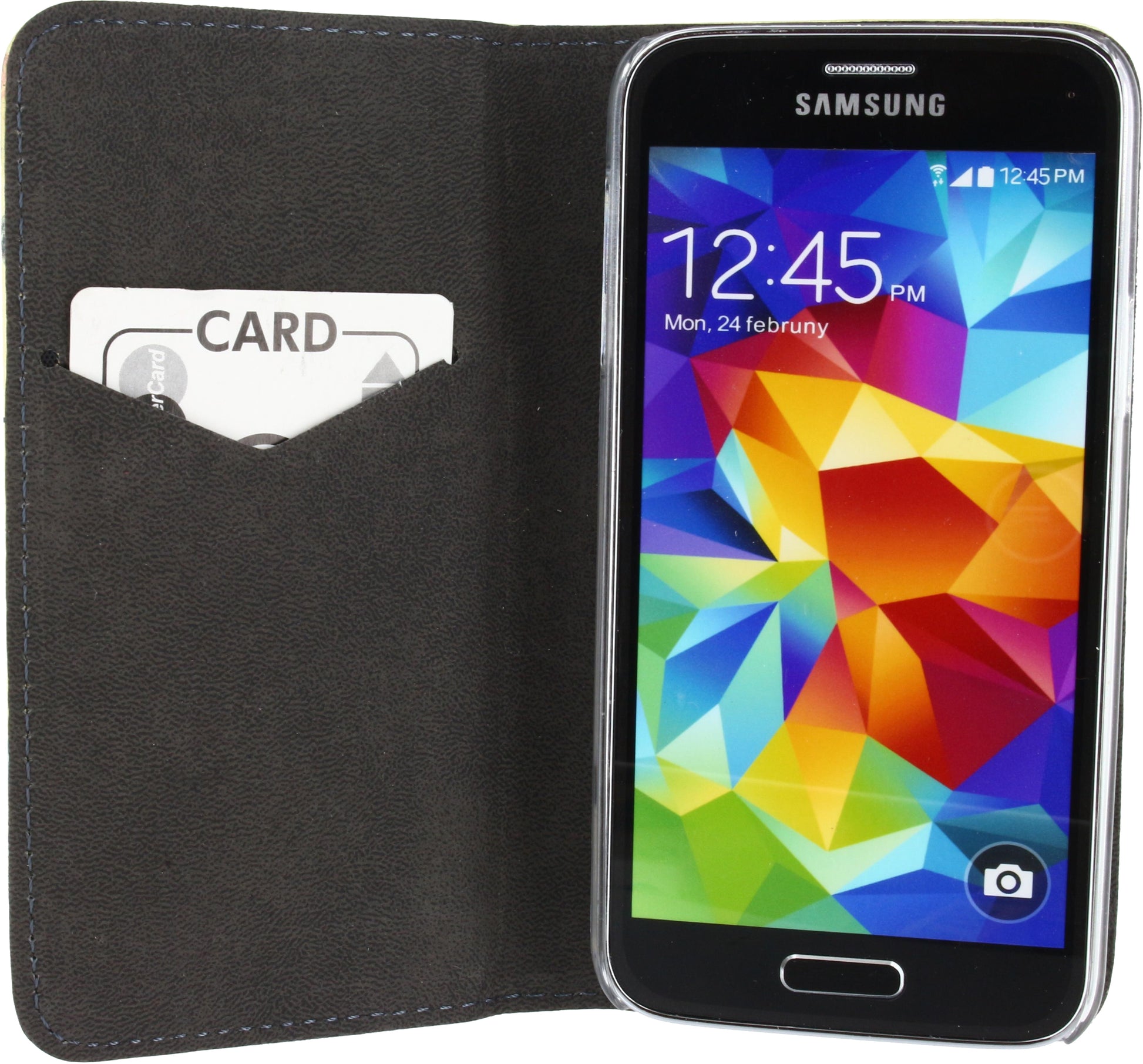 Mobilize Premium Magnet Book Case Samsung Galaxy S5 Mini I Love You