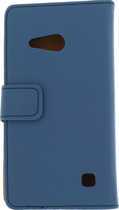 Mobilize Slim Wallet Book Case Nokia Lumia 735 Dark Blue