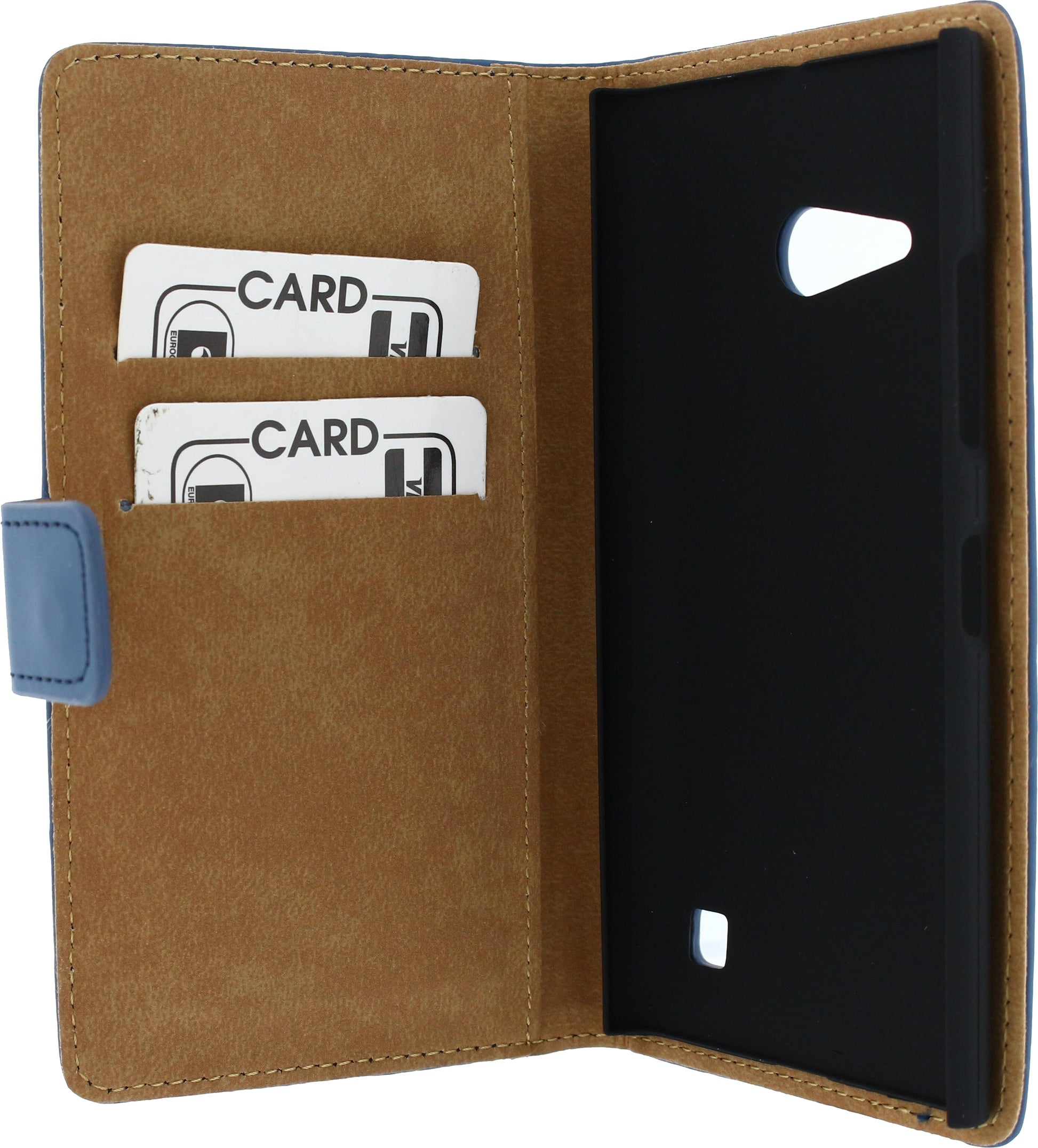 Mobilize Slim Wallet Book Case Nokia Lumia 735 Dark Blue