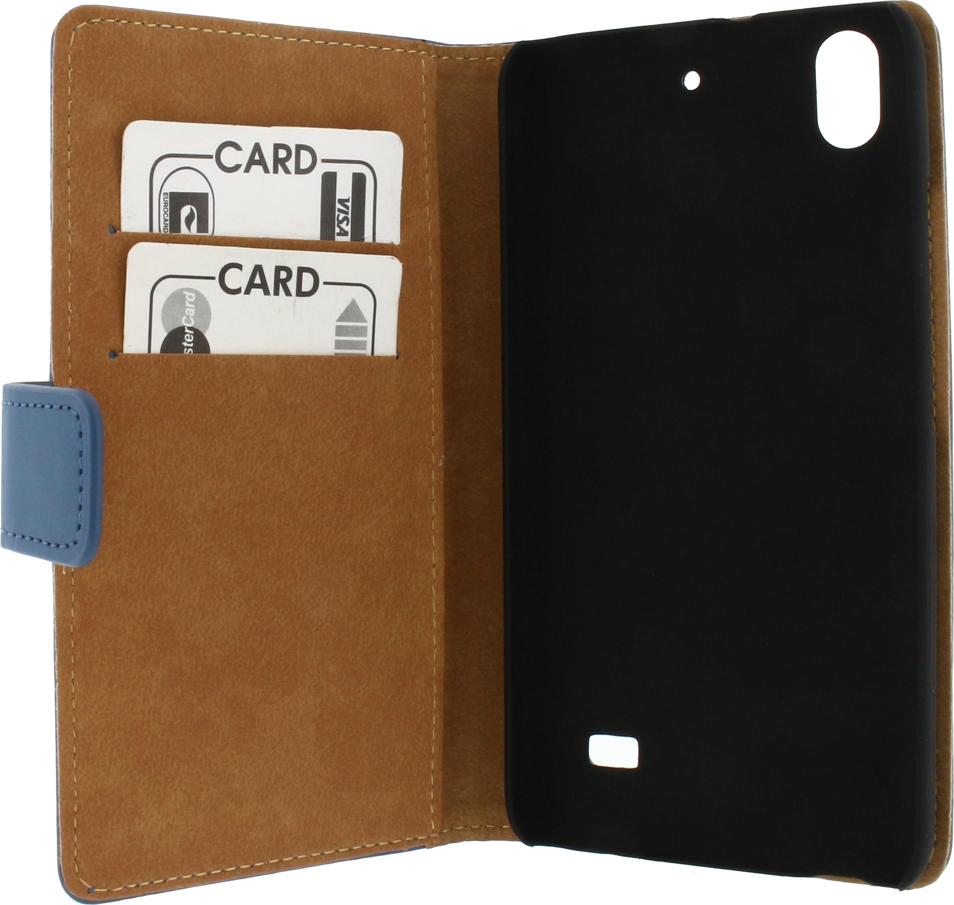 Mobilize Slim Wallet Book Case Huawei Ascend G620S Blue