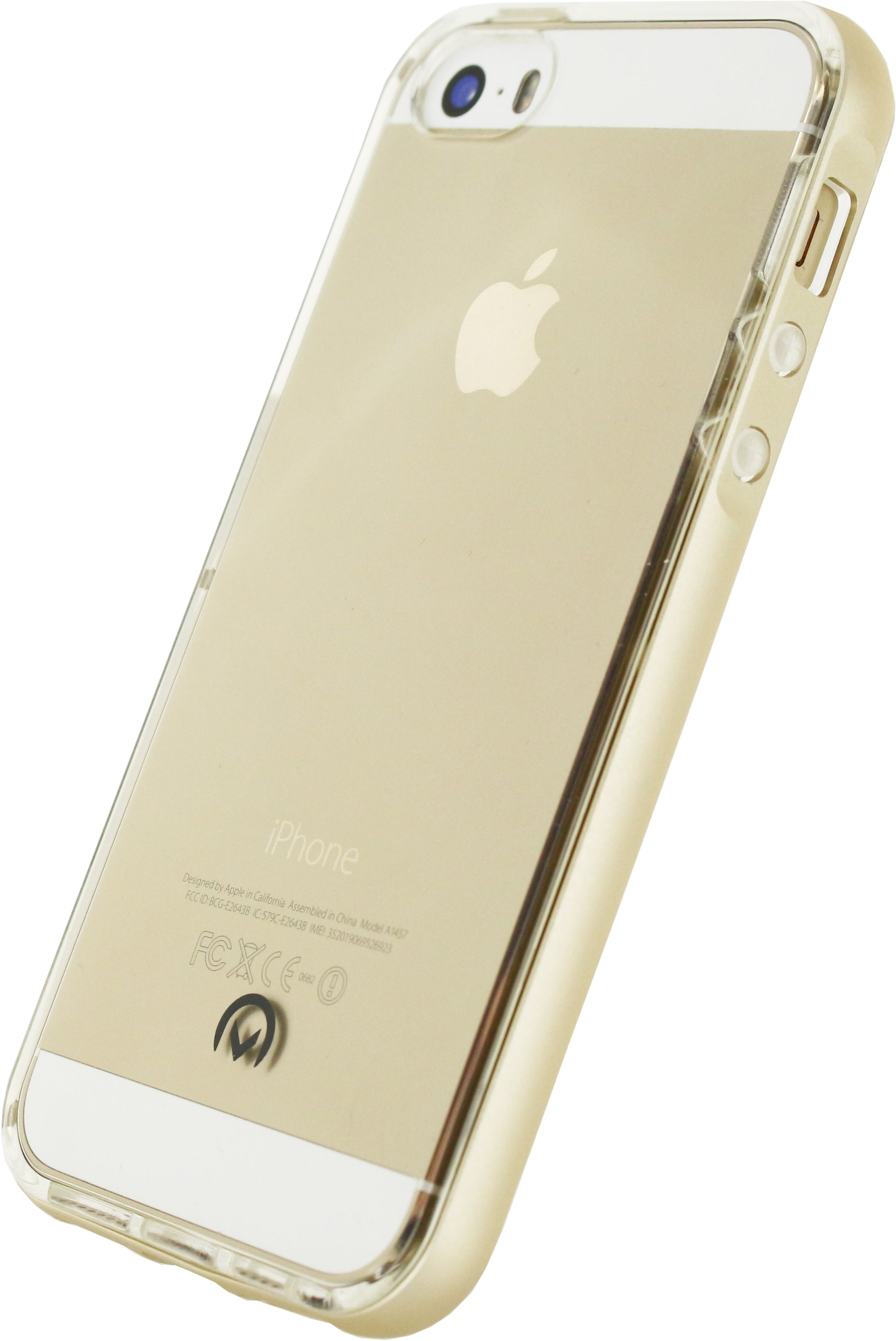 Mobilize Gelly+ Case Apple Iphone 5/5S/Se Clear/Champagne