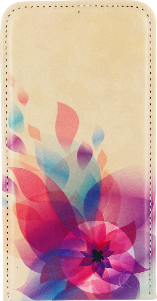 Mobilize Premium Magnet Flip Case Apple Iphone 5C Fire Flower
