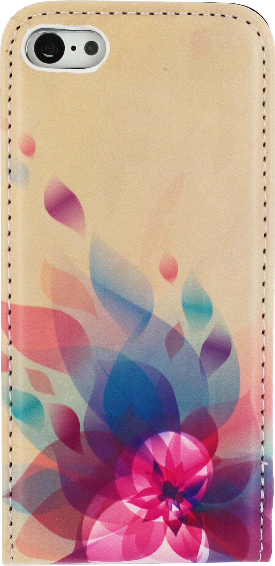 Mobilize Premium Magnet Flip Case Apple Iphone 5C Fire Flower