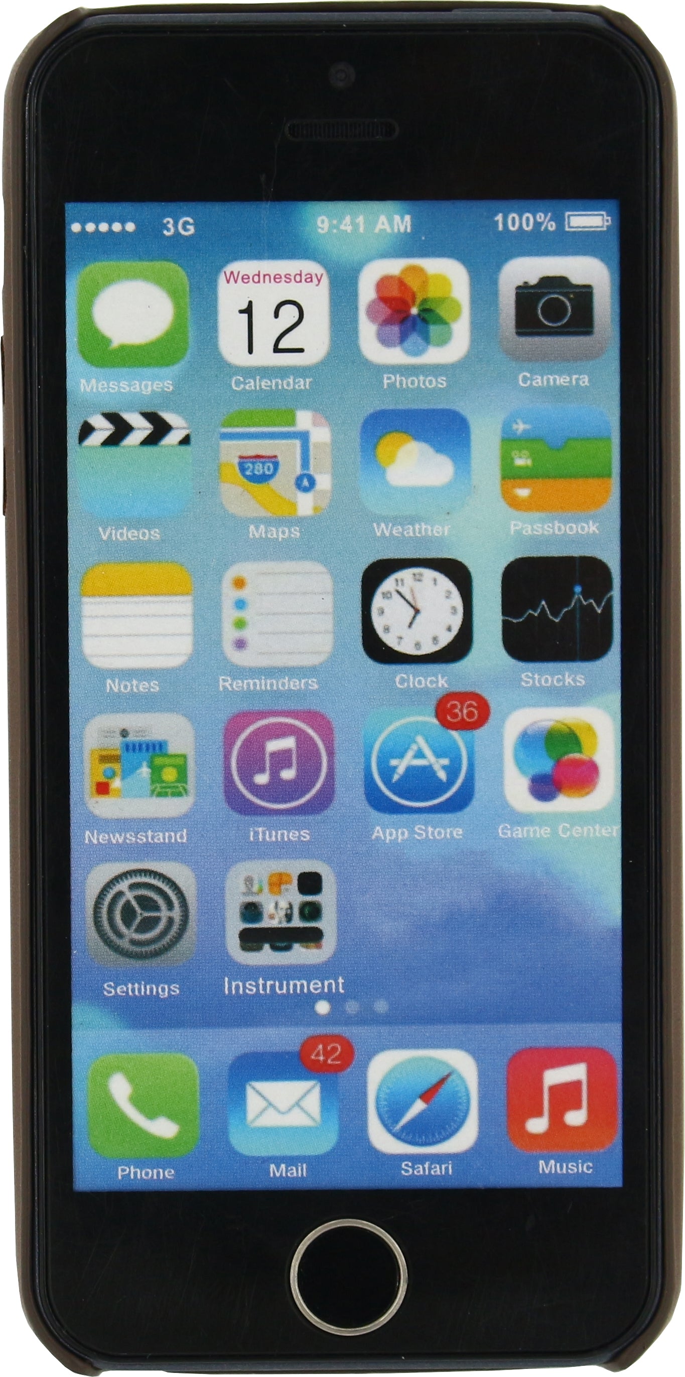 Mobilize Slim Leather Case Apple Iphone 5/5S/Se Brown