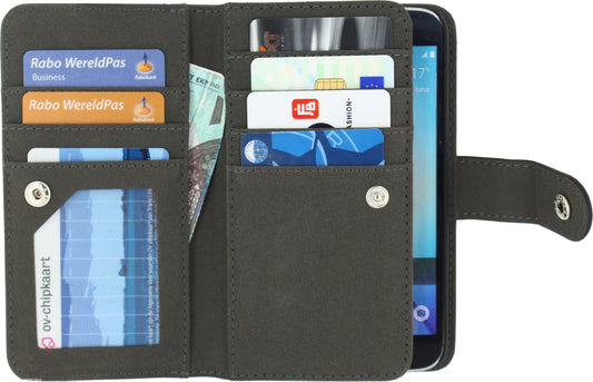 Mobilize All-In-One Wallet Book Case Samsung Galaxy S6 Black