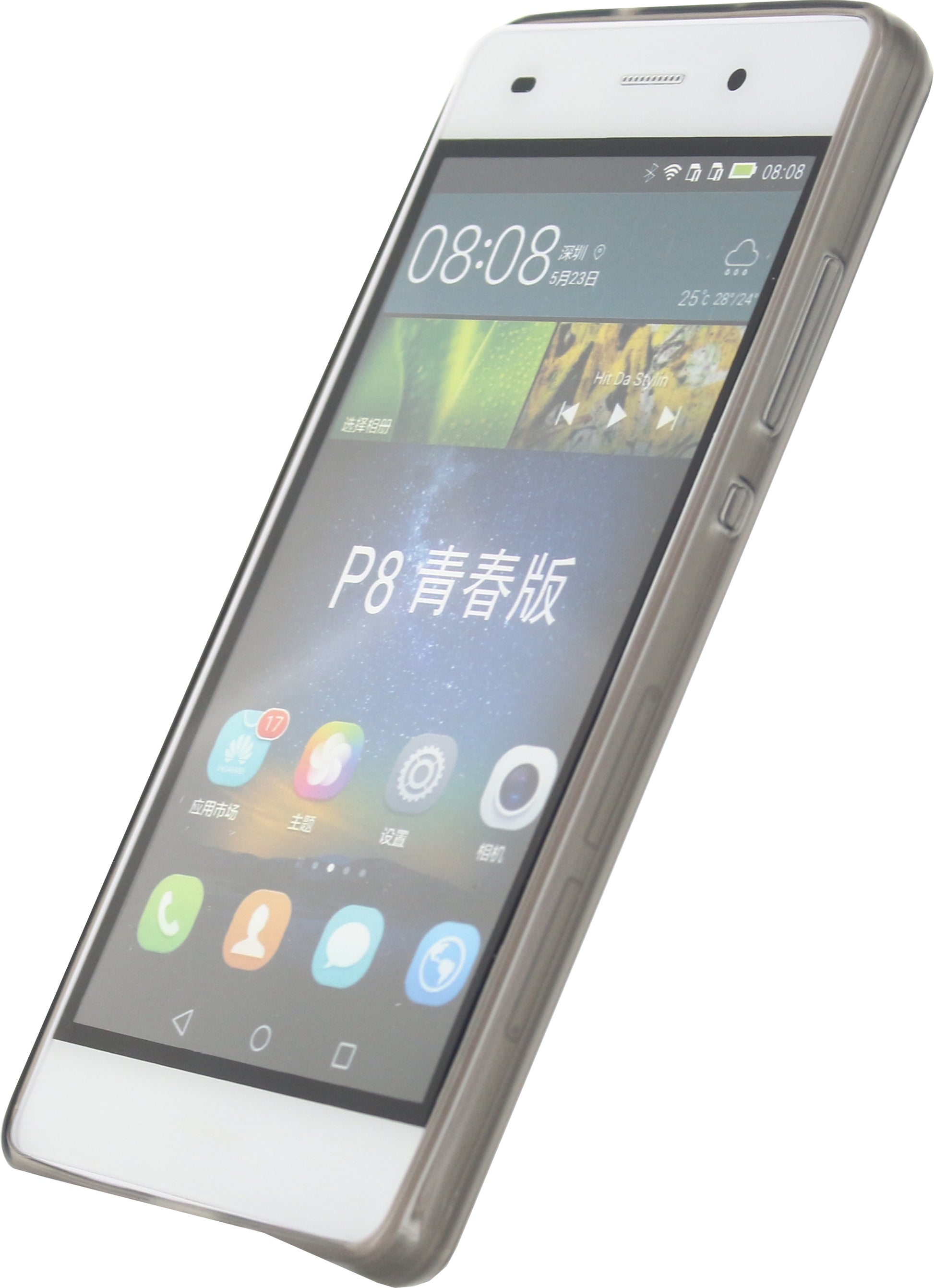 Mobilize Gelly Case Huawei P8 Lite Smokey Grey