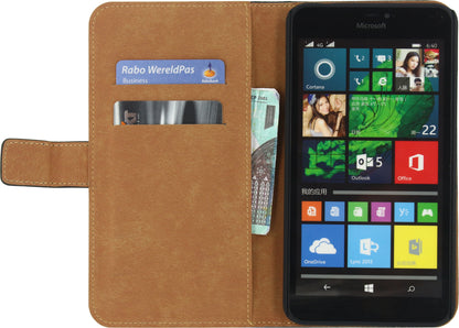 Mobilize Classic Wallet Book Case Microsoft Lumia 640 Xl Black