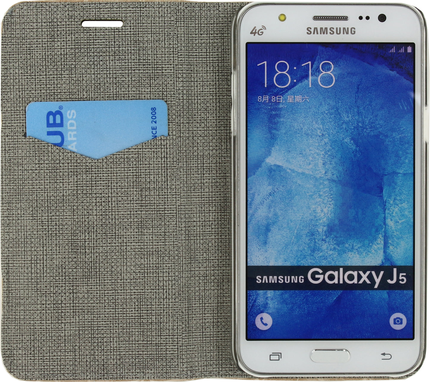 Mobilize Premium Book Case Samsung Galaxy J5 Alligator Peanut Brown