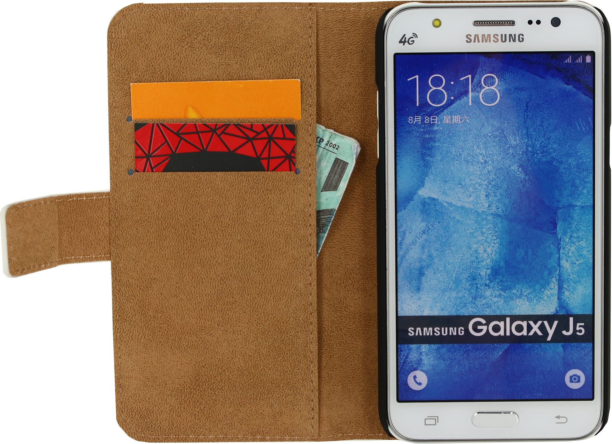 Mobilize Classic Wallet Book Case Samsung Galaxy J5 White