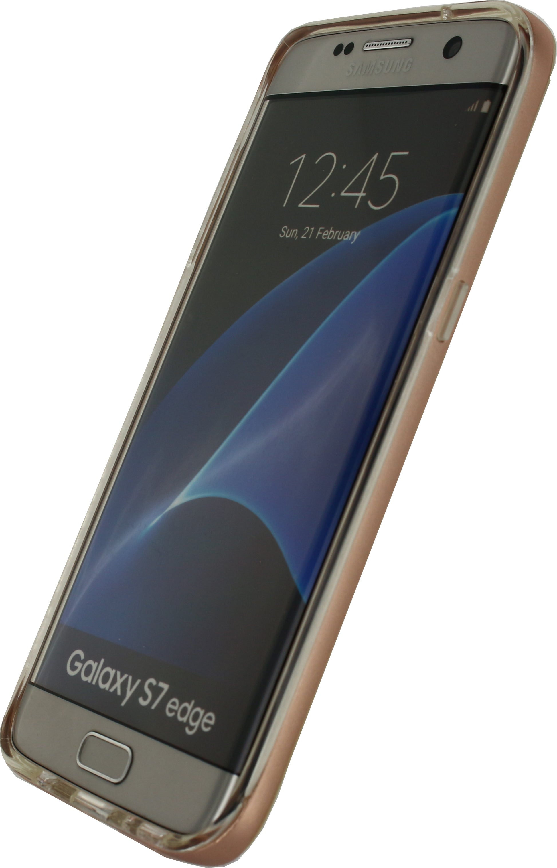 Mobilize Gelly+ Case Samsung Galaxy S7 Edge Clear/Rose Gold