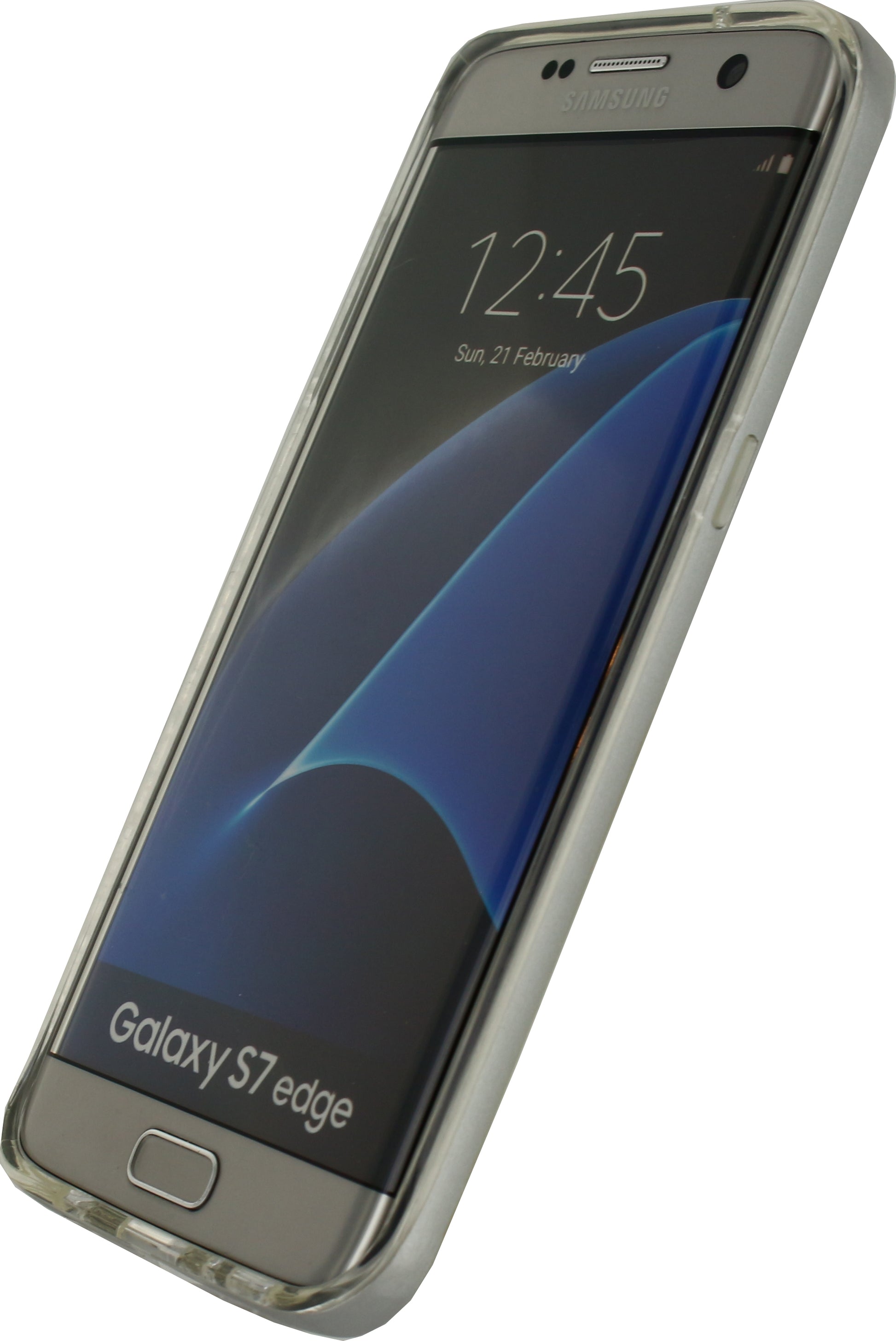 Mobilize Gelly+ Case Samsung Galaxy S7 Edge Clear/Silver