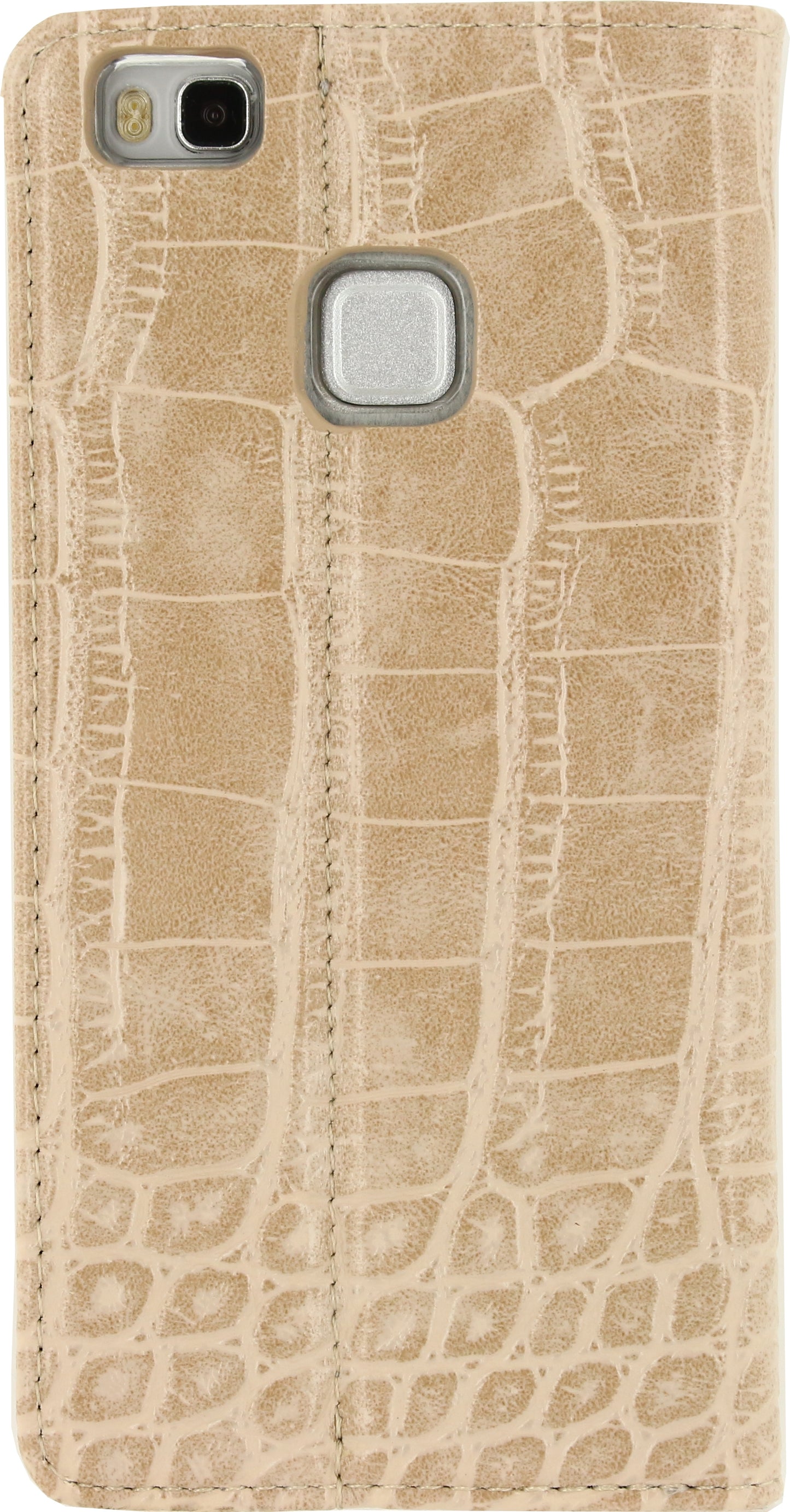 Mobilize Premium Book Case Huawei P9 Lite Alligator Peanut Brown