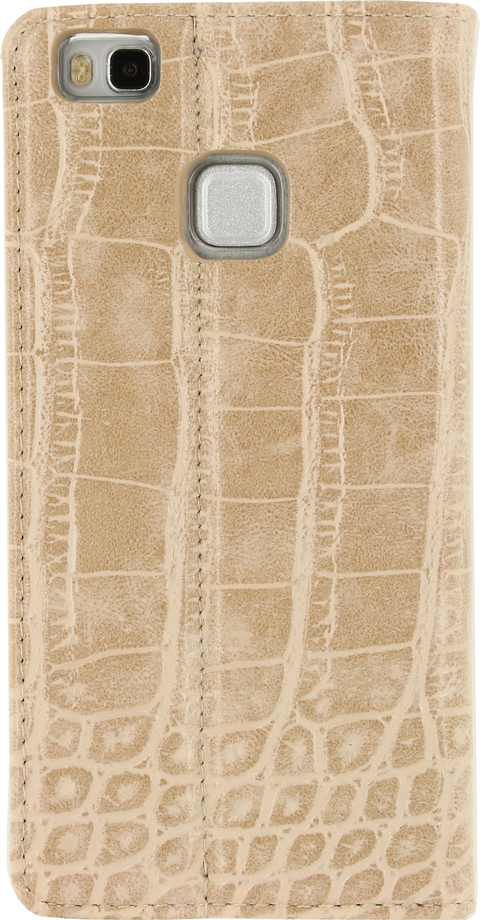 Mobilize Premium Book Case Huawei P9 Lite Alligator Peanut Brown