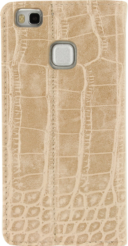 Mobilize Premium Book Case Huawei P9 Lite Alligator Peanut Brown
