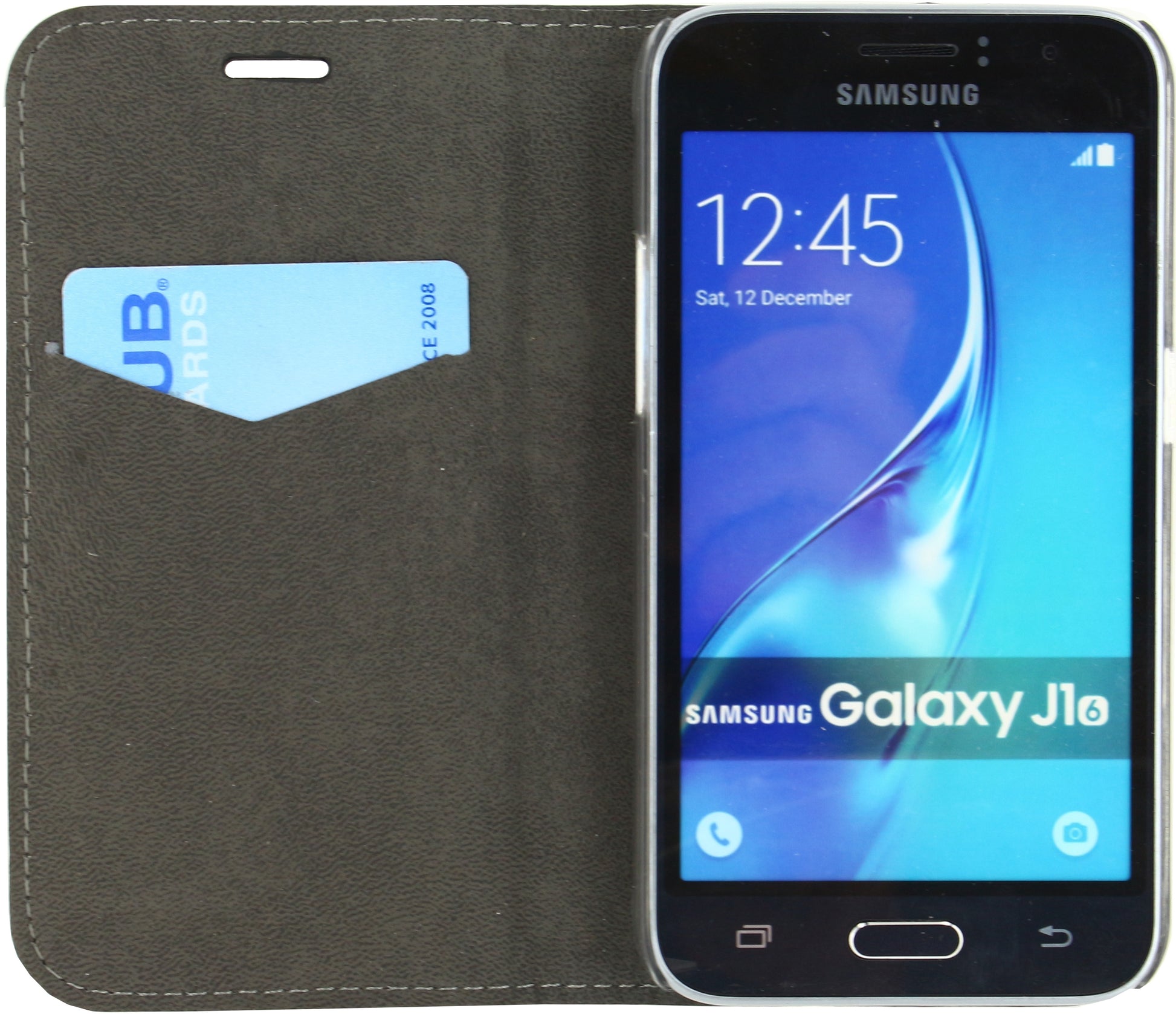 Mobilize Premium Magnet Book Case Samsung Galaxy J1 2016 Black