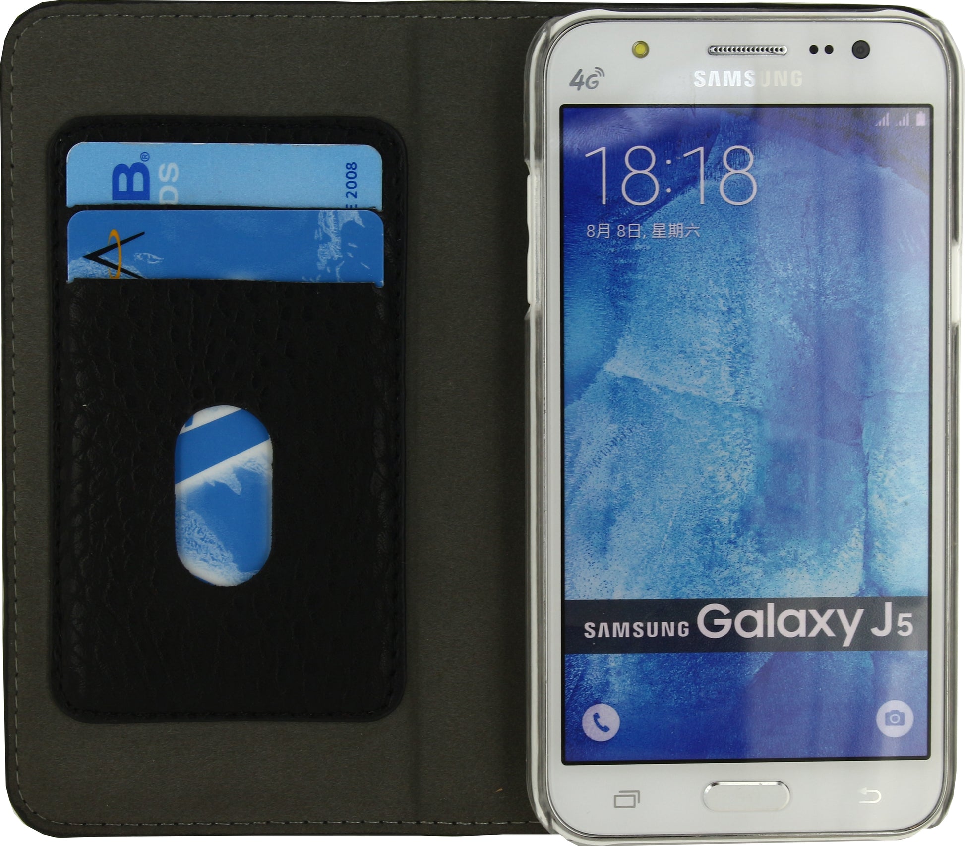 Mobilize Detachable Wallet Book Case Samsung Galaxy J5 Black
