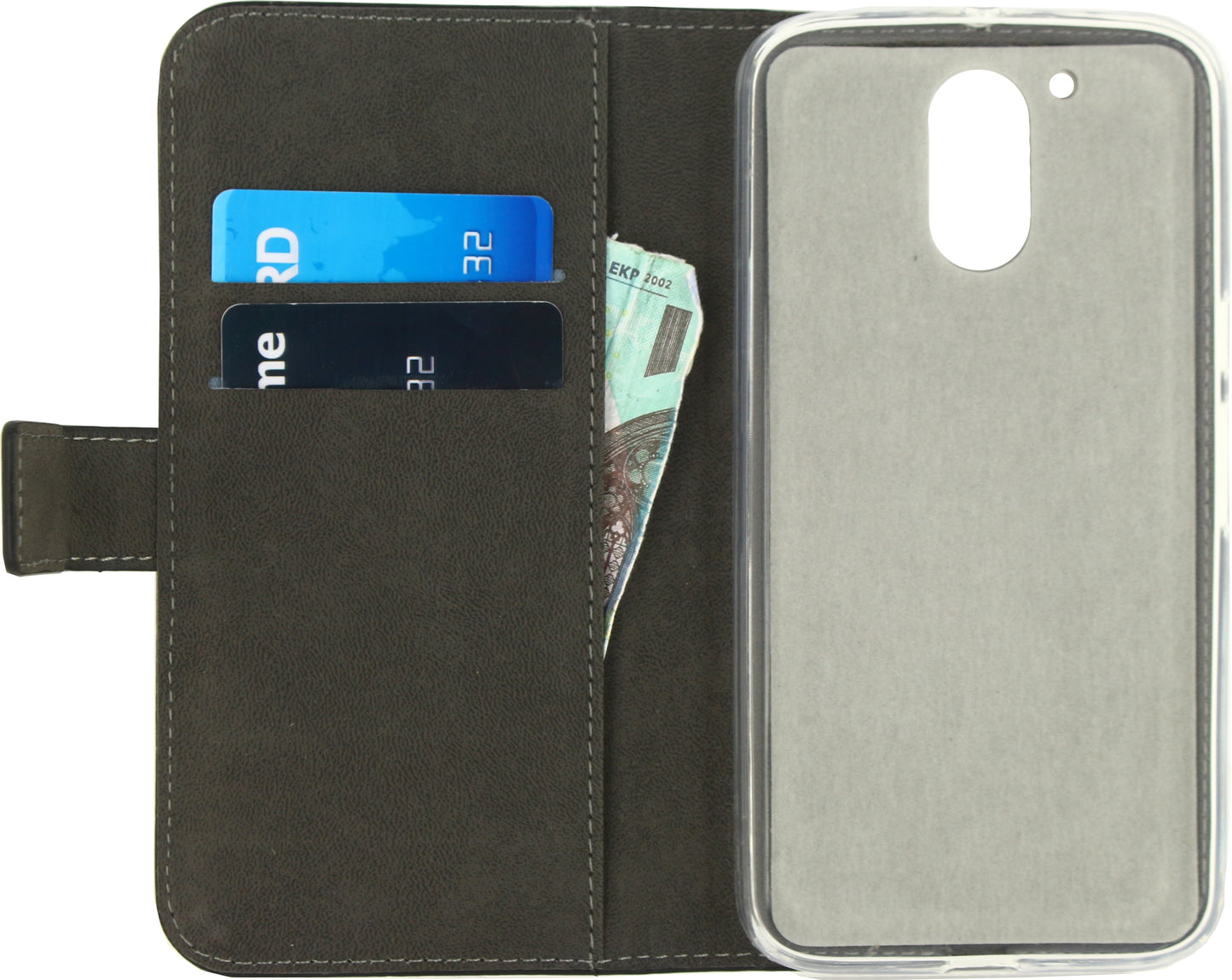 Mobilize Classic Gelly Wallet Book Case Motorola Moto G4/G4 Plus Black