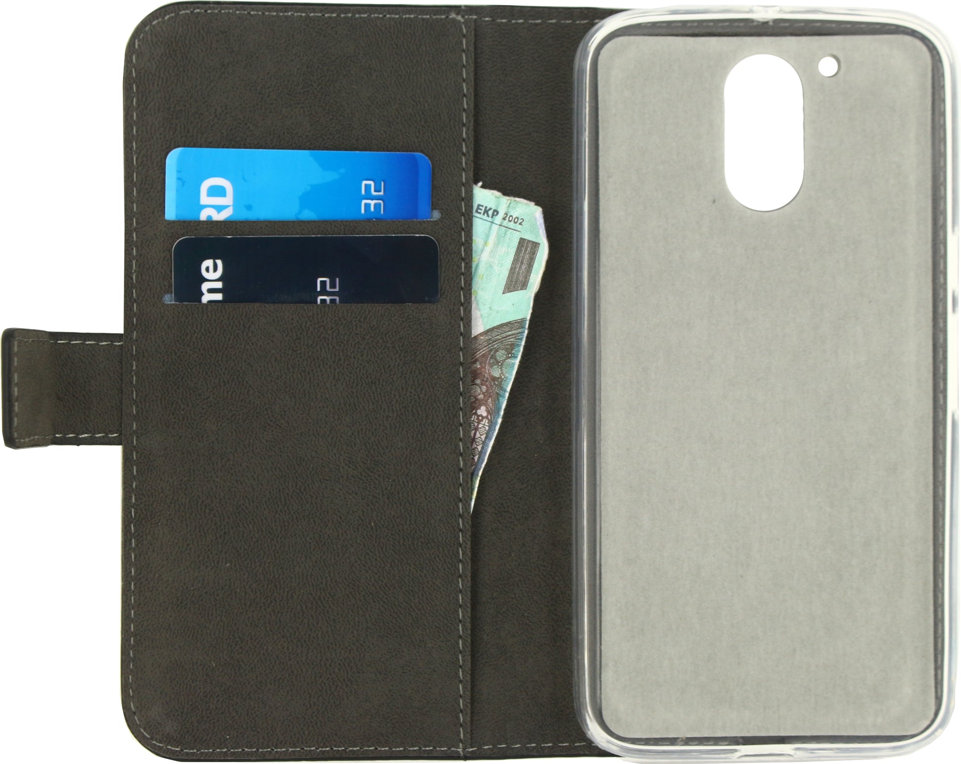 Mobilize Classic Gelly Wallet Book Case Motorola Moto G4/G4 Plus Black