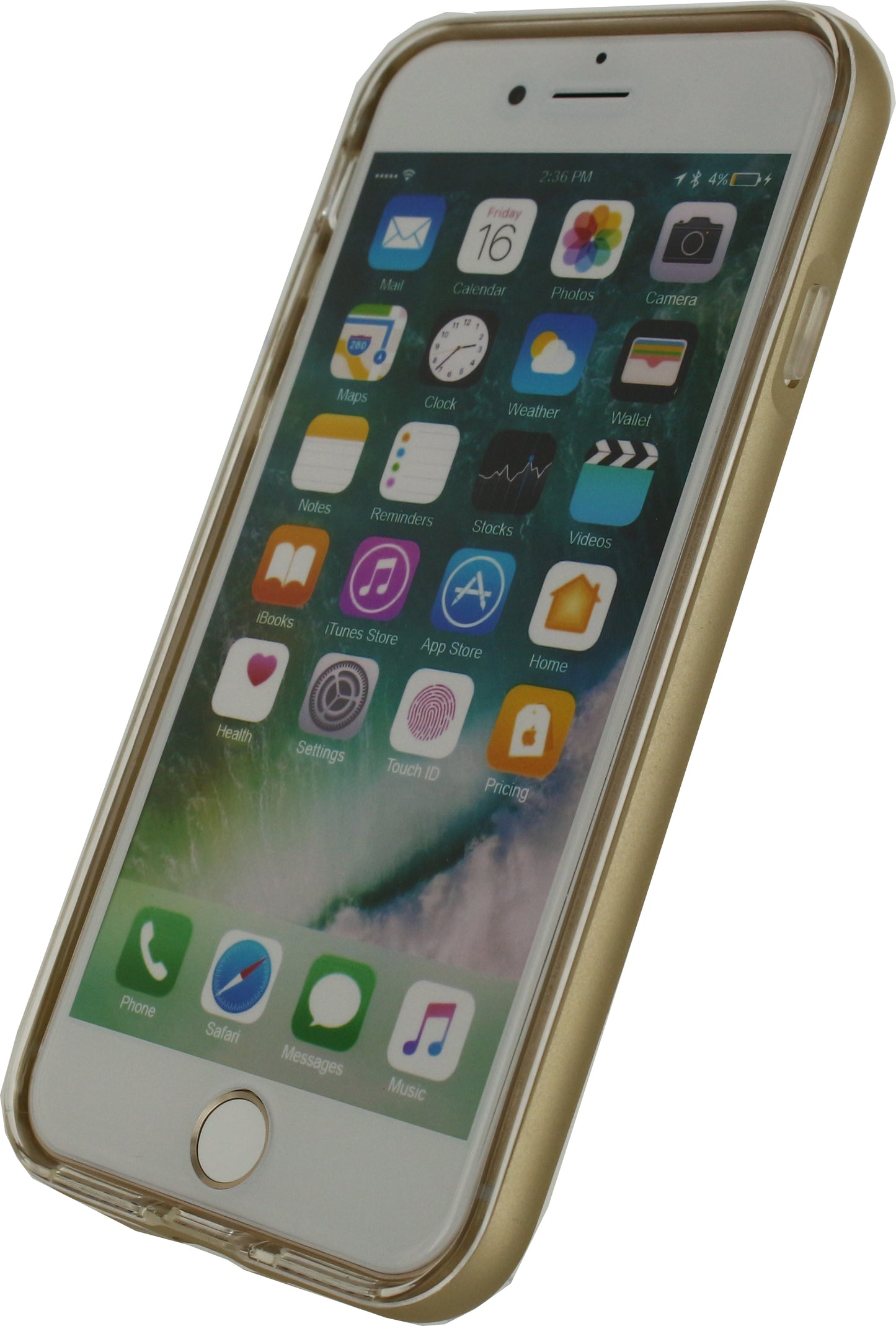 Mobilize Gelly+ Case Apple Iphone 7/8/Se (2020/2022) Clear/Champagne