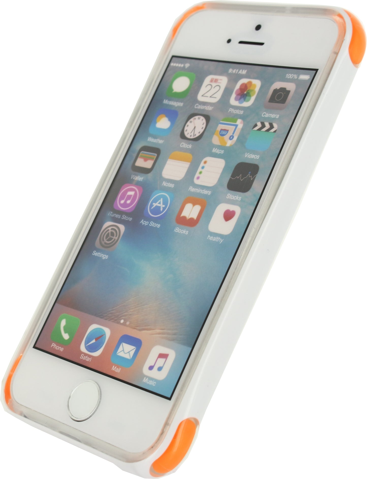 Mobilize Shockproof Case Apple Iphone 5/5S/Se White
