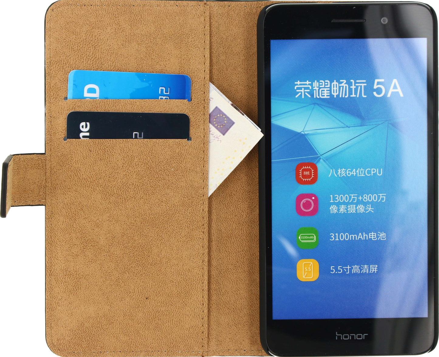 Mobilize Classic Wallet Book Case Huawei Y6 Ii Black