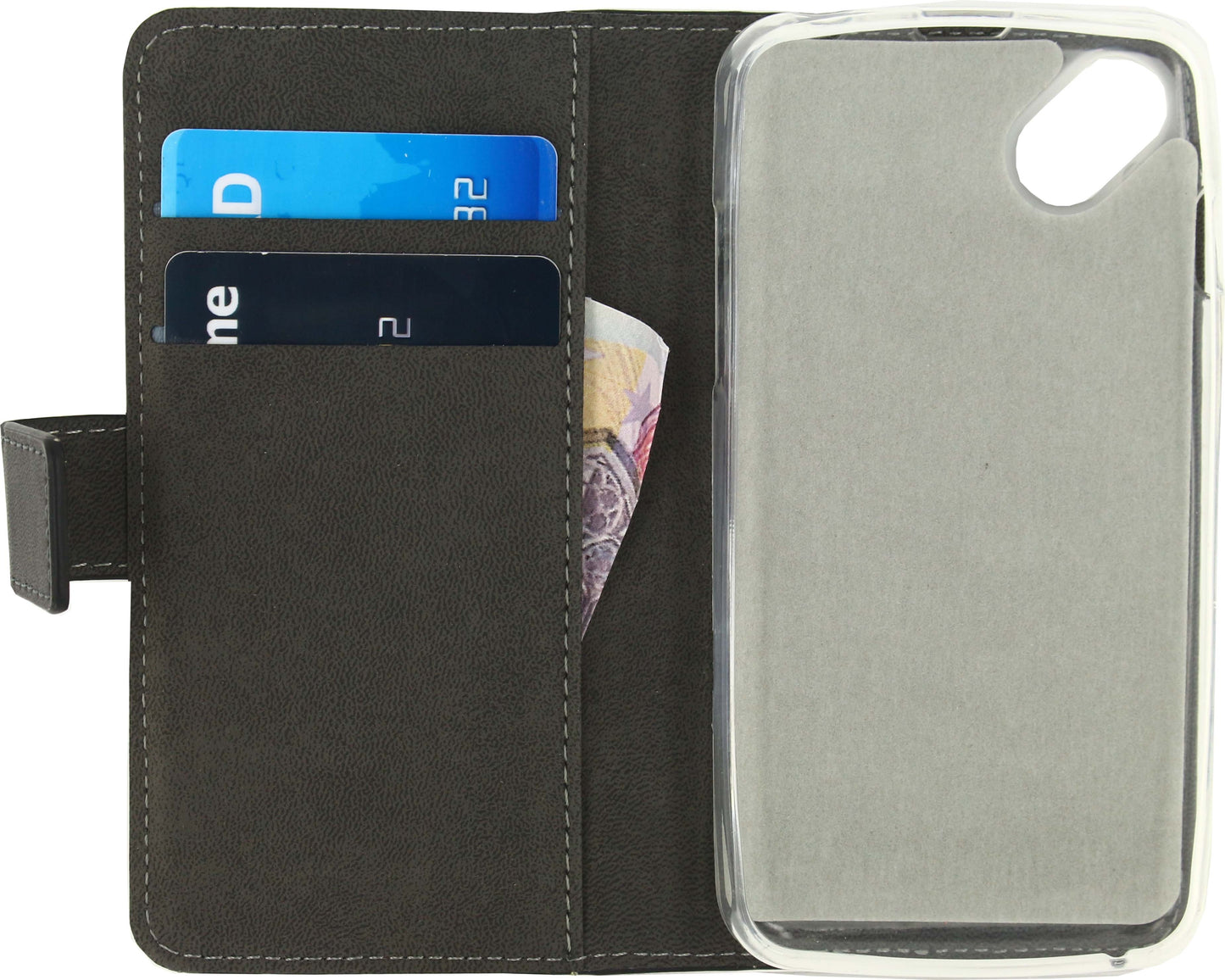 Mobilize Classic Gelly Wallet Book Case Wiko Sunny Black