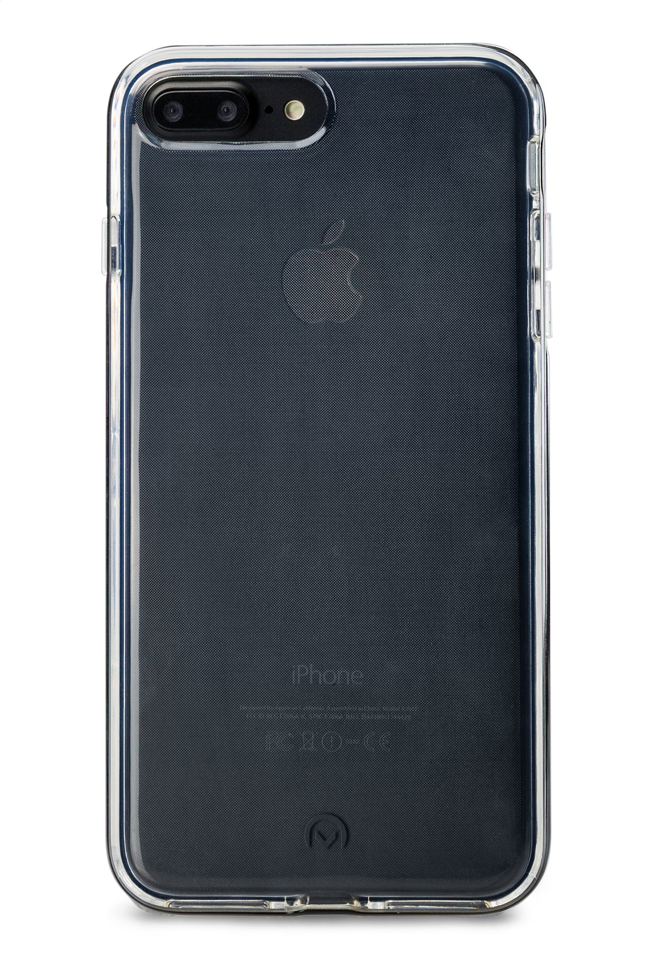 Mobilize Gelly+ Case Apple Iphone 7 Plus/8 Plus Clear/Jet Black