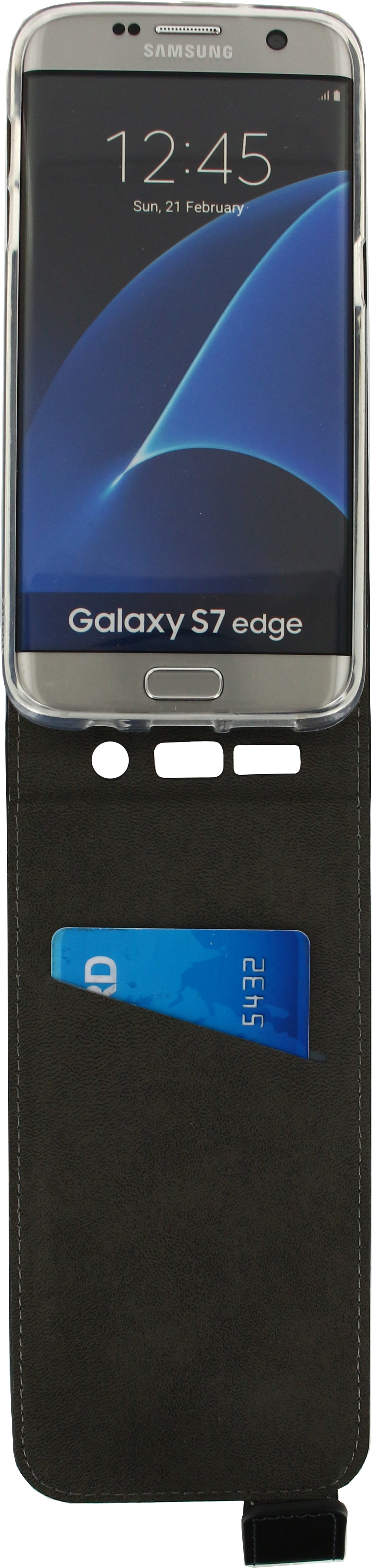 Mobilize Classic Gelly Flip Case Samsung Galaxy S7 Edge Black