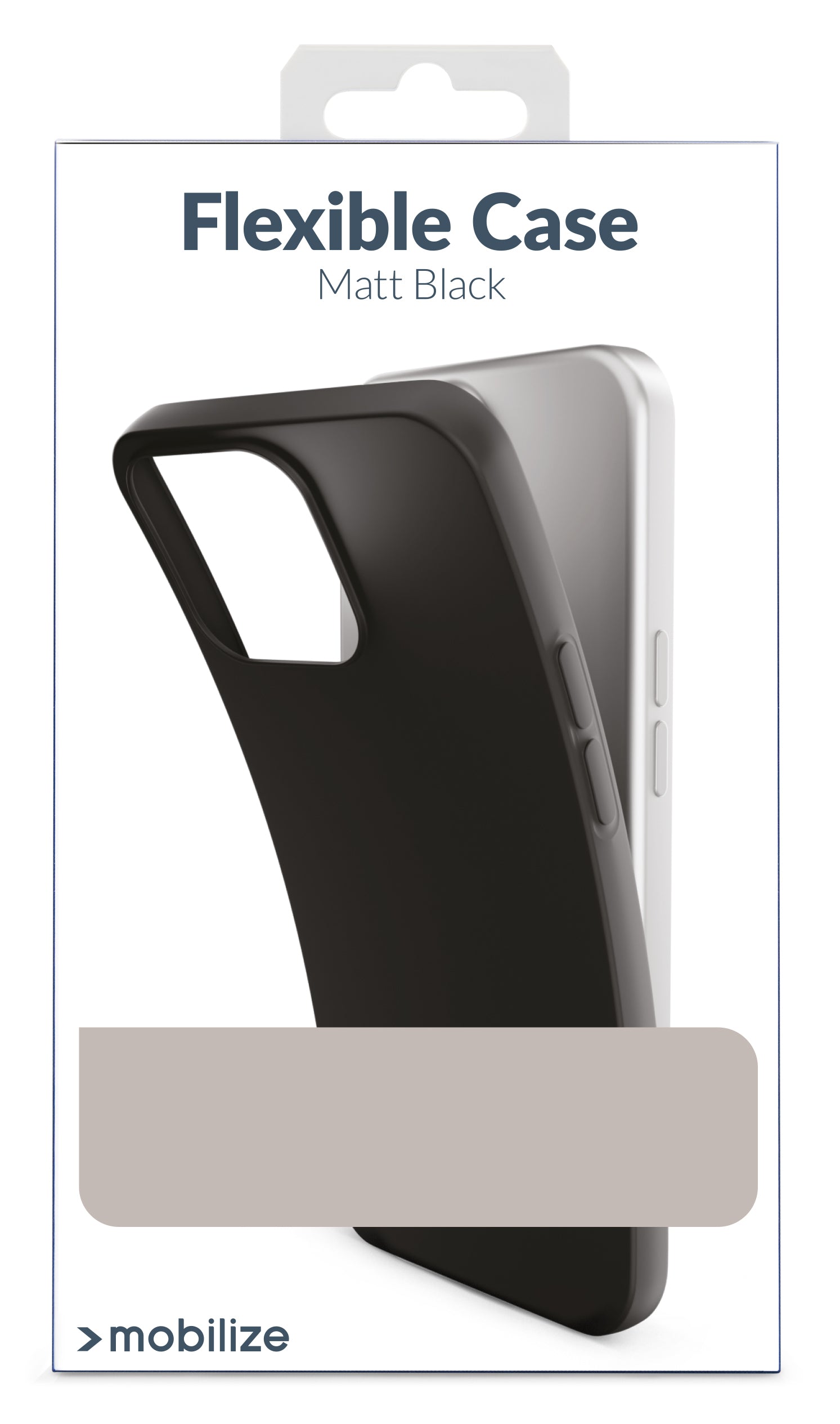 Mobilize Rubber Gelly Case Apple Iphone 7/8/Se (2020/2022) Matt Black