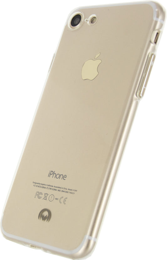 Mobilize Deluxe Gelly Case Apple Iphone 7/8/Se (2020/2022) Clear Gold Button