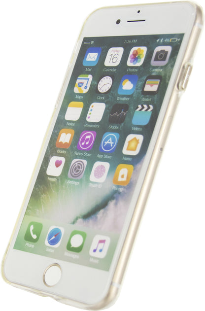 Mobilize Deluxe Gelly Case Apple Iphone 7/8/Se (2020/2022) Clear Gold Button