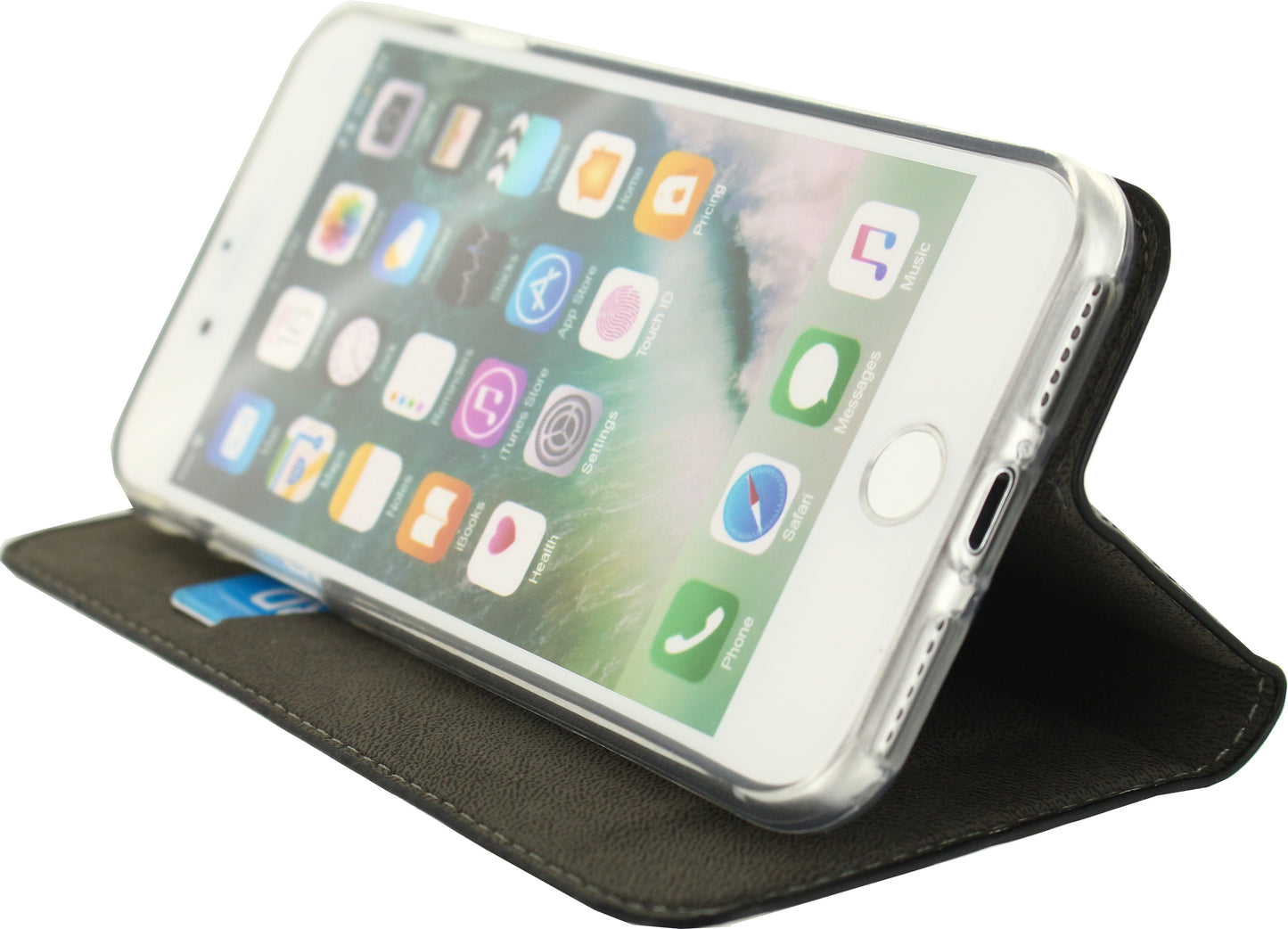 Mobilize Premium Gelly Book Case Apple Iphone 6/6S/7/8/Se (2020/2022) Black