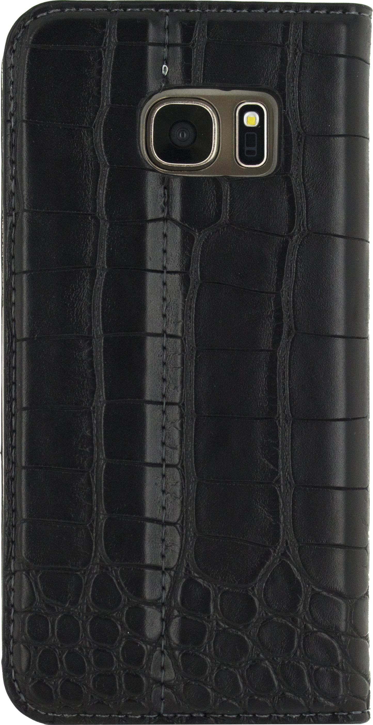 Mobilize Premium Gelly Book Case Samsung Galaxy S7 Alligator Midnight Black