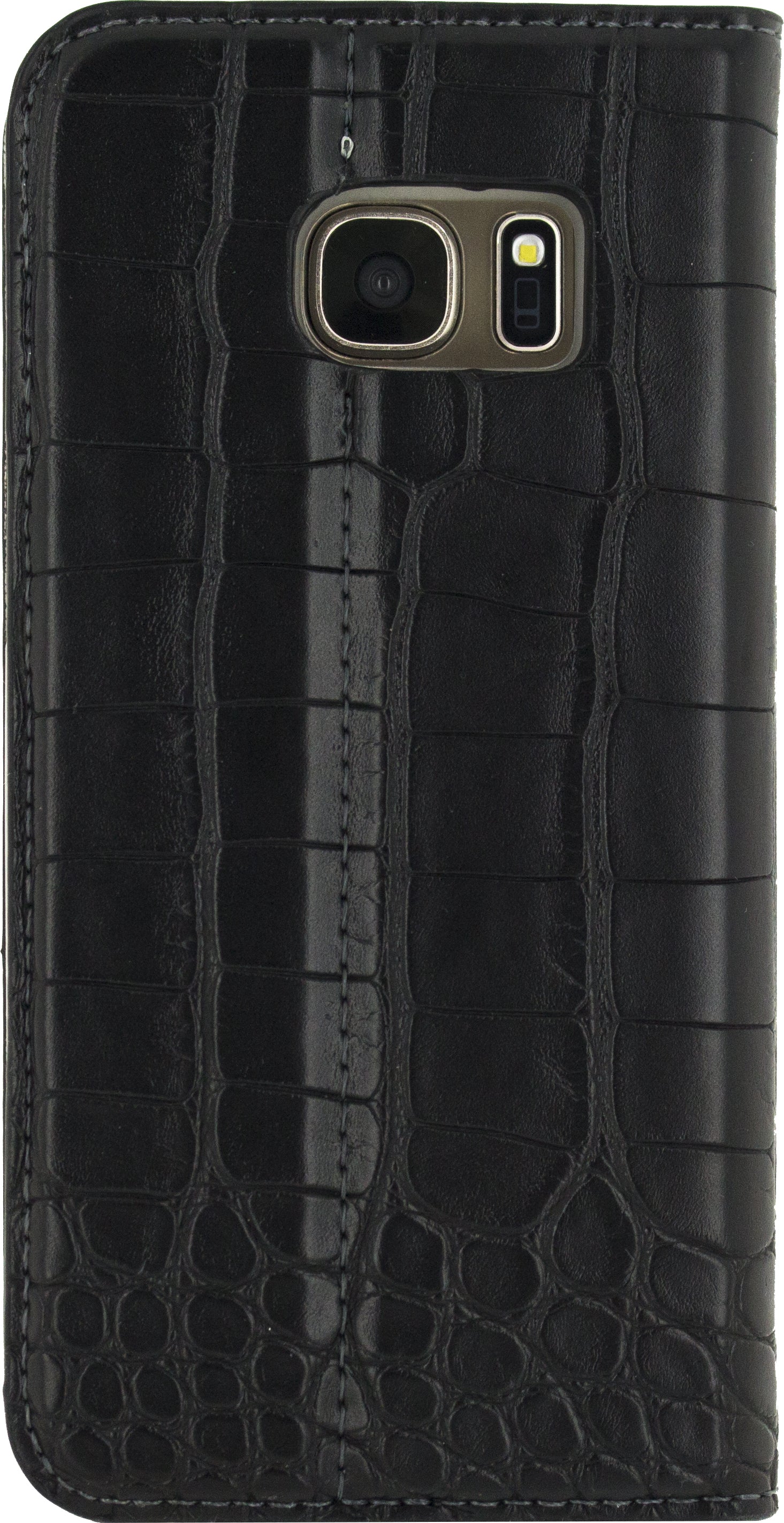 Mobilize Premium Gelly Book Case Samsung Galaxy S7 Alligator Midnight Black