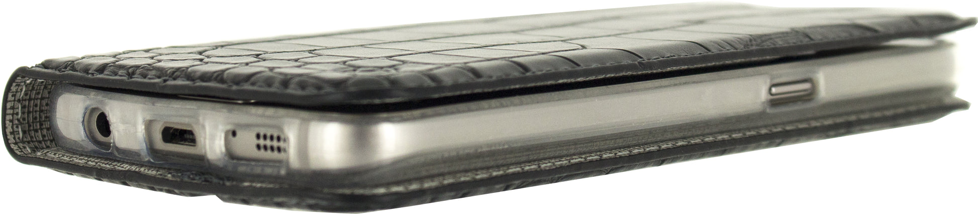 Mobilize Premium Gelly Book Case Samsung Galaxy S7 Alligator Midnight Black
