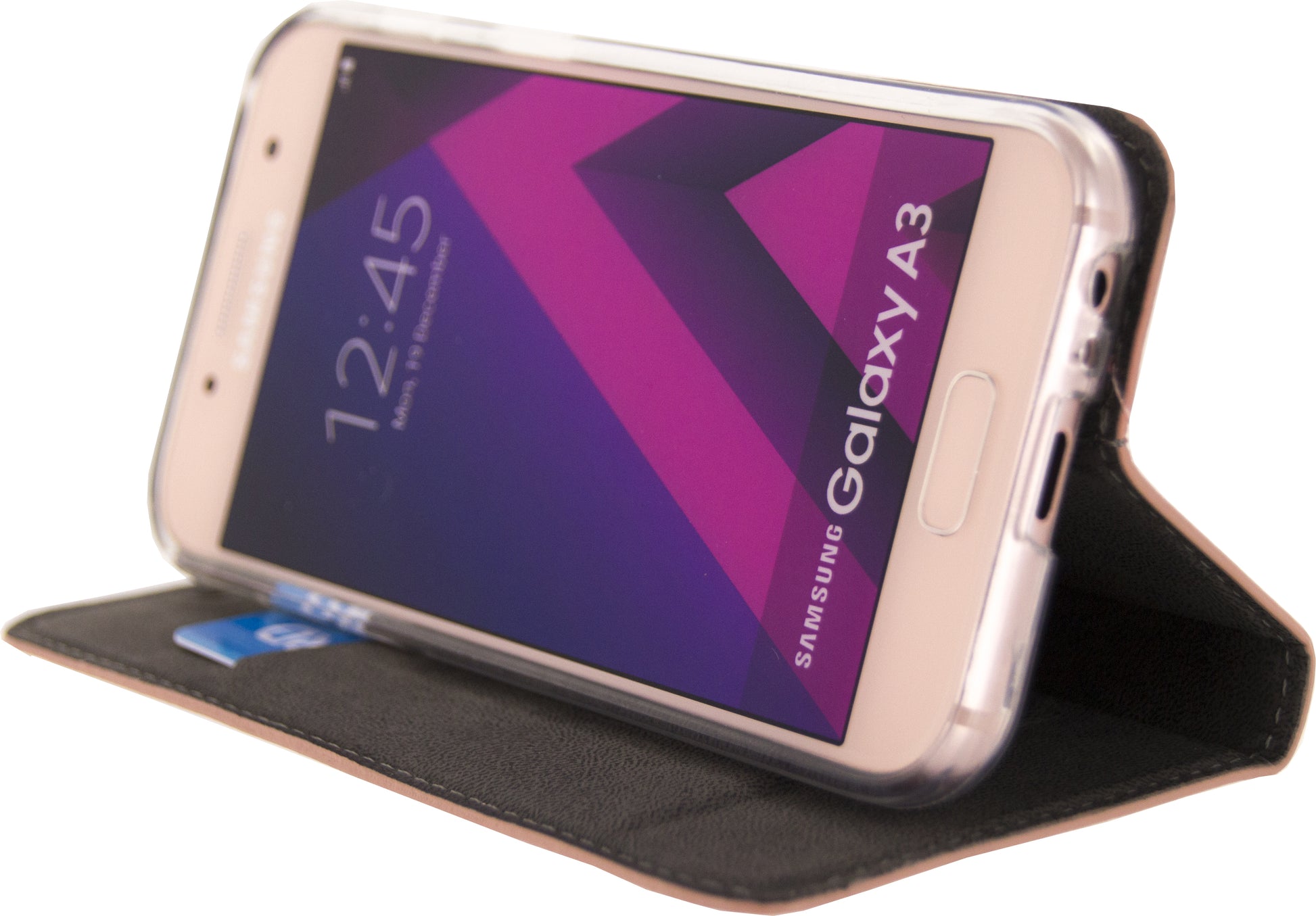 Mobilize Premium Gelly Book Case Samsung Galaxy A3 2017 Soft Pink