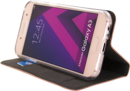 Mobilize Premium Gelly Book Case Samsung Galaxy A3 2017 Soft Pink