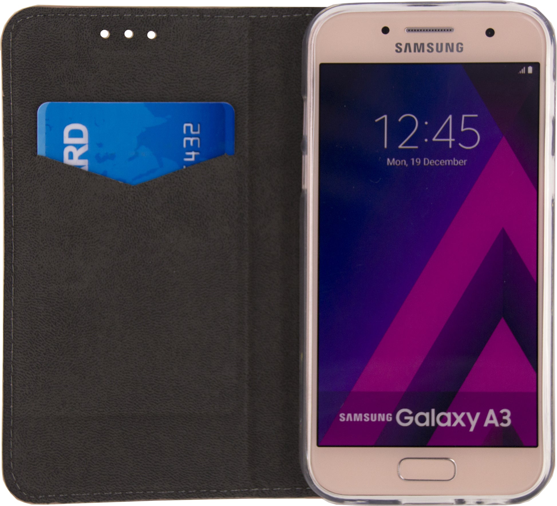 Mobilize Premium Gelly Book Case Samsung Galaxy A3 2017 Soft Pink