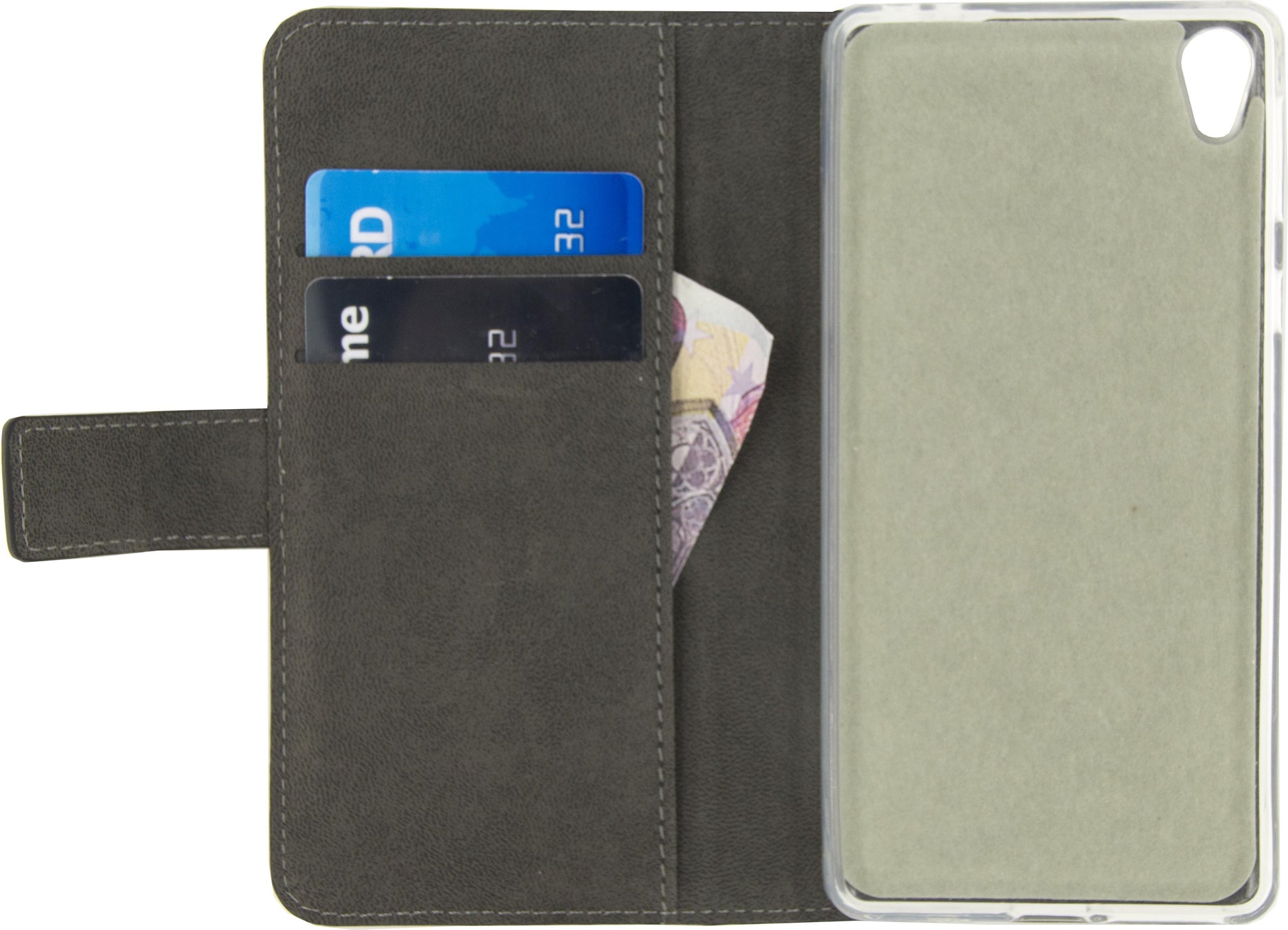 Mobilize Classic Gelly Wallet Book Case Sony Xperia E5 Black