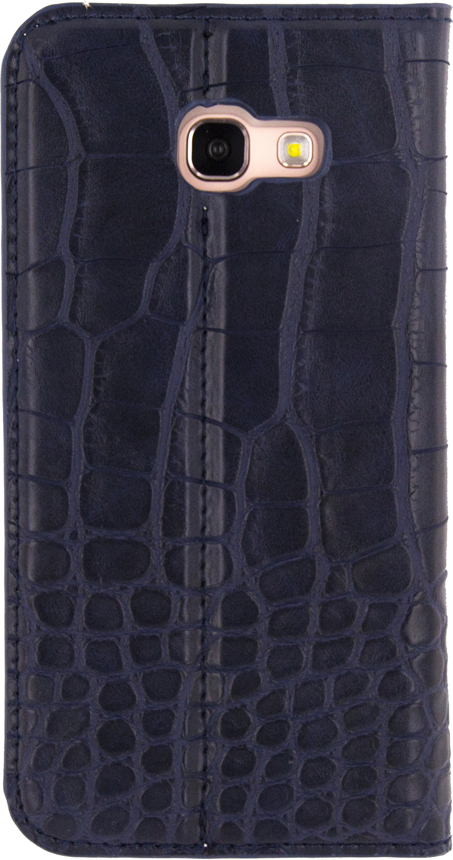 Mobilize Premium Gelly Book Case Samsung Galaxy A3 2017 Alligator Indigo Blue