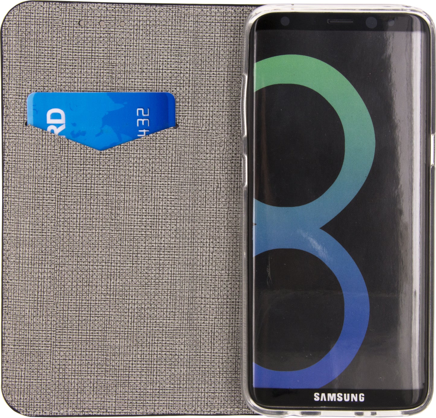 Mobilize Premium Gelly Book Case Samsung Galaxy S8 Alligator Midnight Black