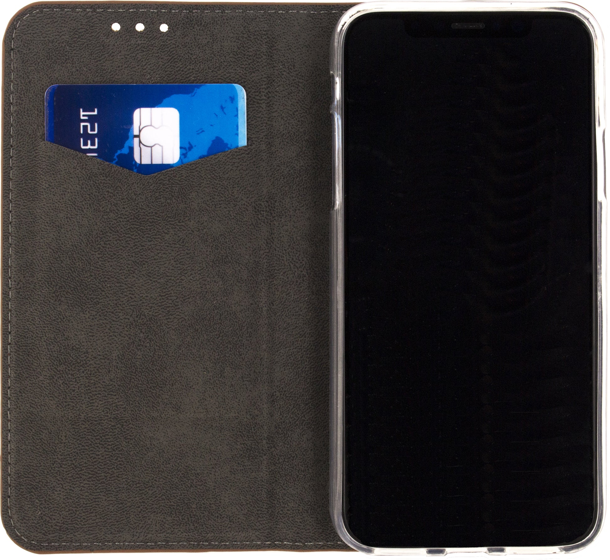 Mobilize Premium Gelly Book Case Apple Iphone X/Xs Brown