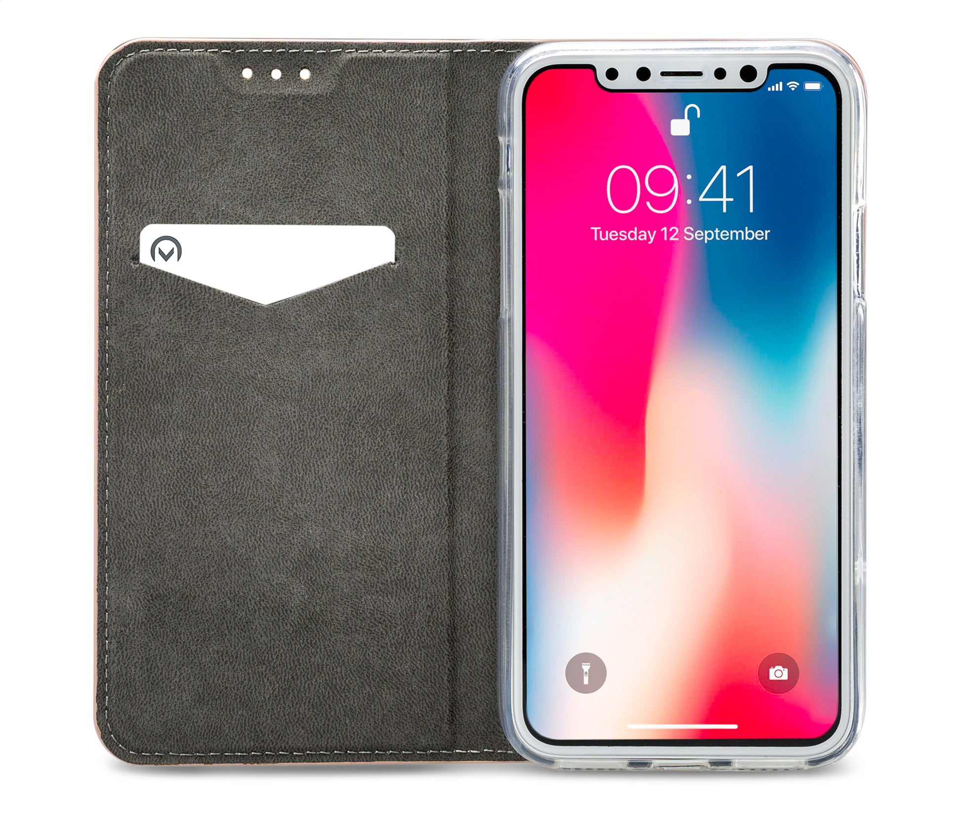 Mobilize Premium Gelly Book Case Apple Iphone X/Xs Soft Pink