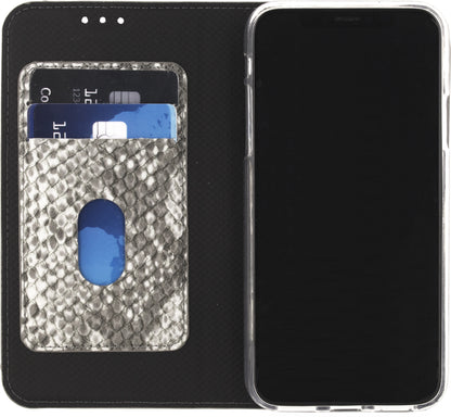 Mobilize Special Premium Gelly Book Case Apple Iphone X/Xs Snake Black