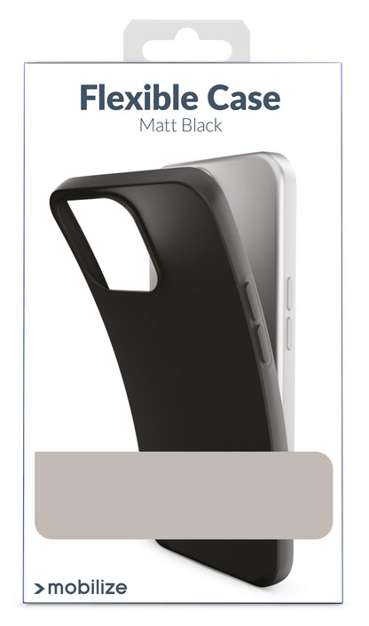 Mobilize Rubber Gelly Case Apple Iphone X/Xs Matt Black
