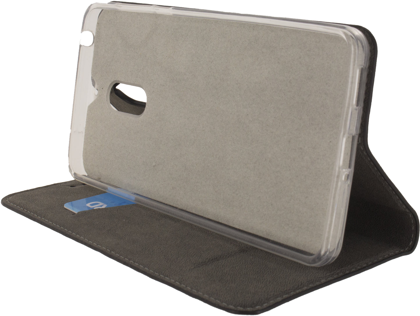 Mobilize Premium Gelly Book Case Nokia 6/6 Arte Black Special Edition Black