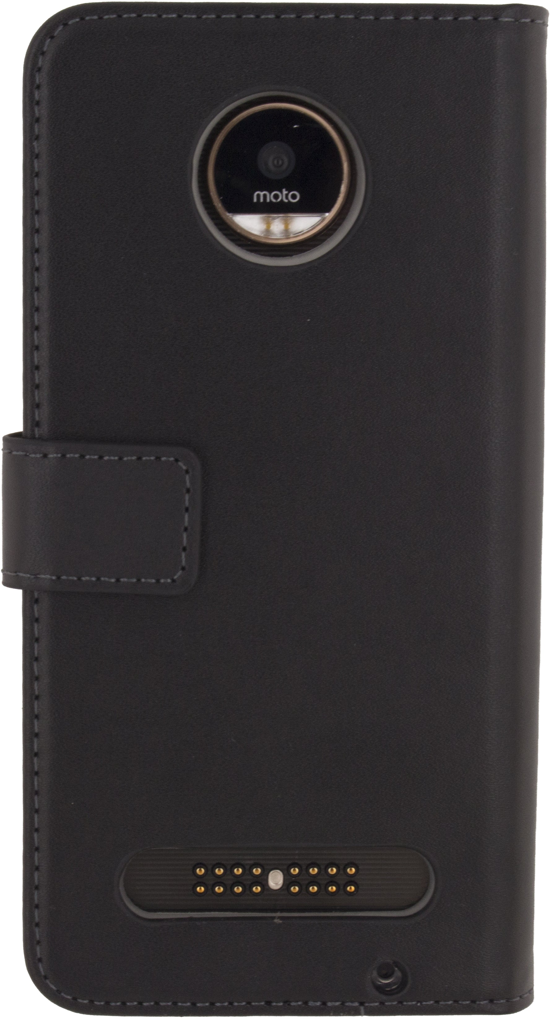 Mobilize Classic Gelly Wallet Book Case Motorola Moto Z2 Force Black