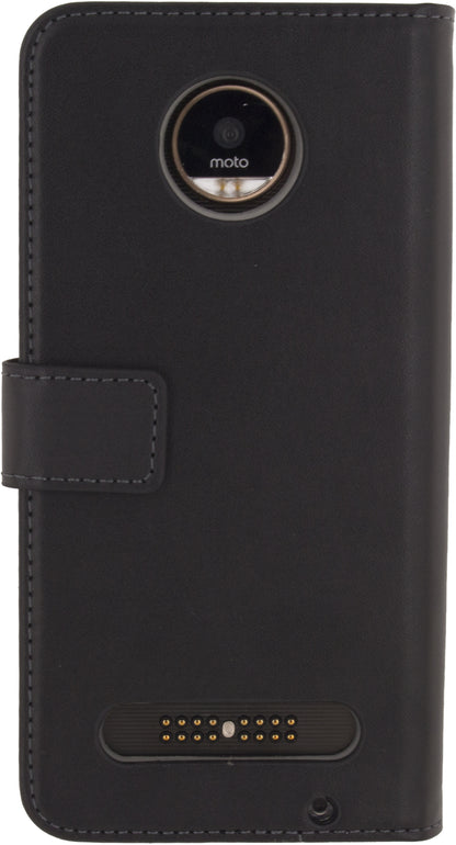 Mobilize Classic Gelly Wallet Book Case Motorola Moto Z2 Force Black